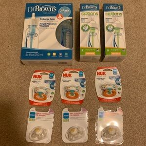 Baby Bottles + Pacifier Bundle